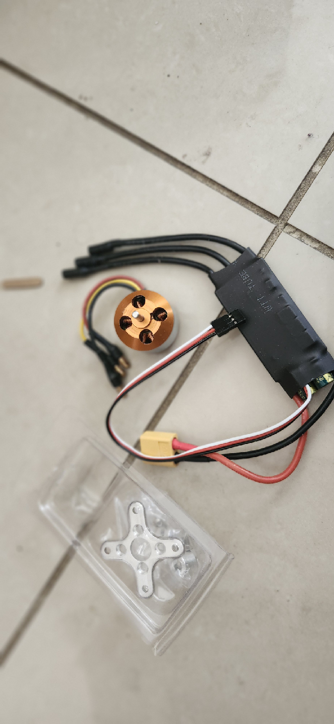 Brushless 40A ESC with Motor for drone - photo 2