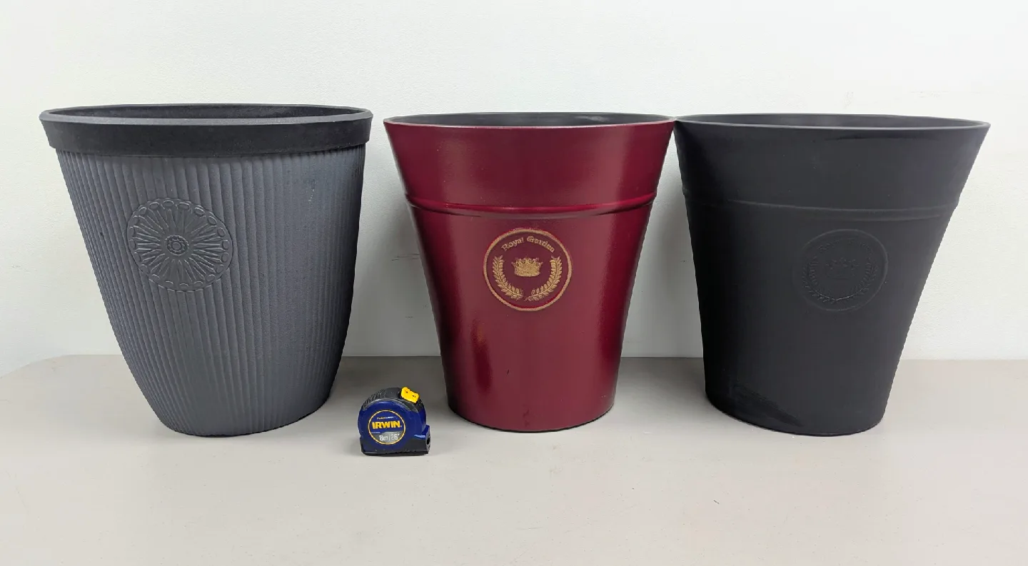 16" Tall Indoor/Outdoor Planter Pots thumbnail