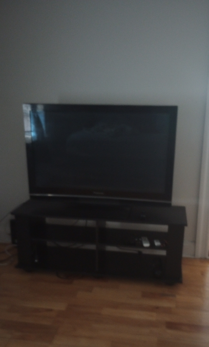 TV on stand