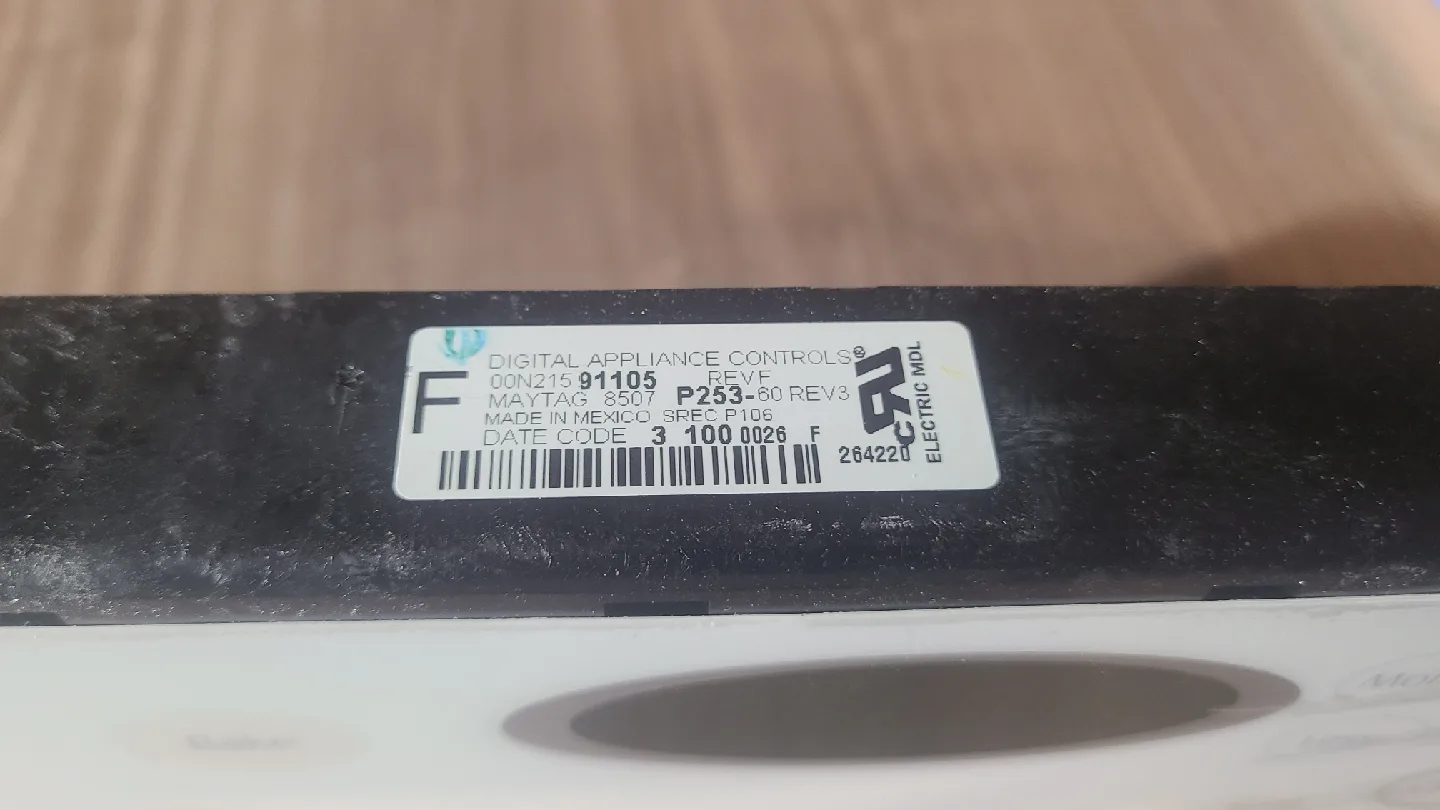 Maytag Digital Appliance Control Board P253-60 image indicator(3)