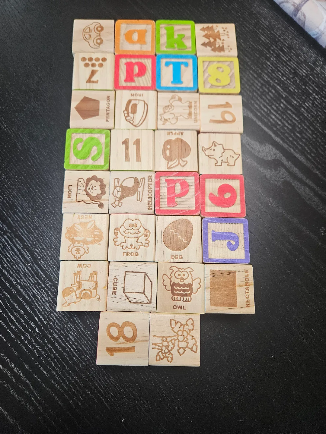 ABC Wooden Building Blocks - 30 PCS image indicator(2)