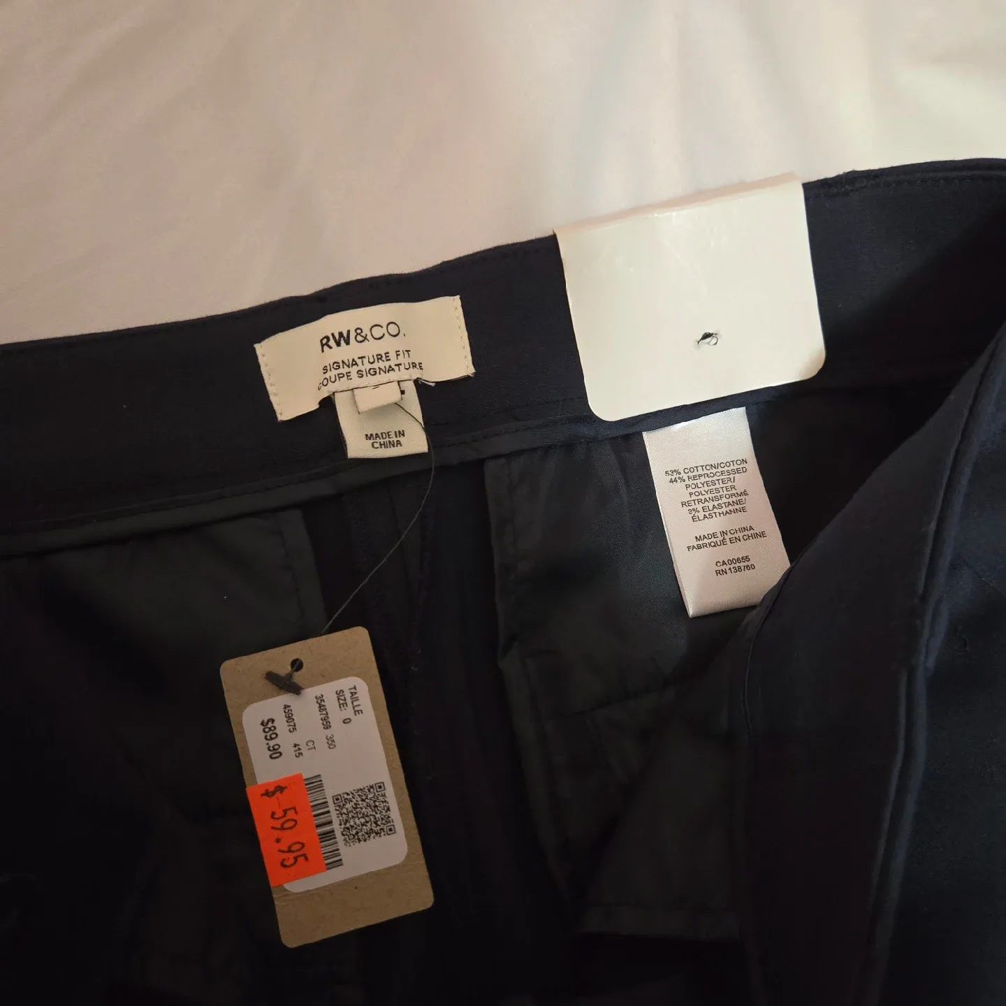 RW&CO. Navy Blazer & Pants - Size 0 - New image indicator(6)