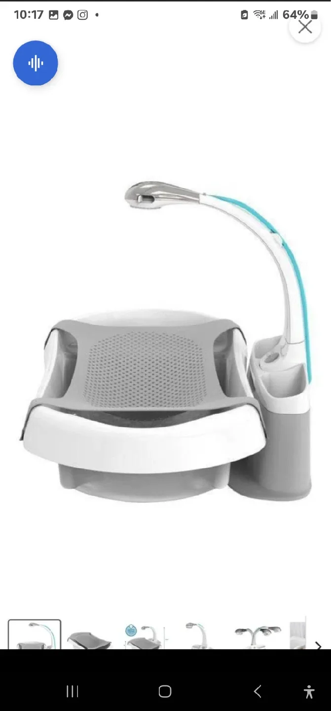 First Years Newborn to Toddler Tub with Soothing Waterfall image indicator(2)