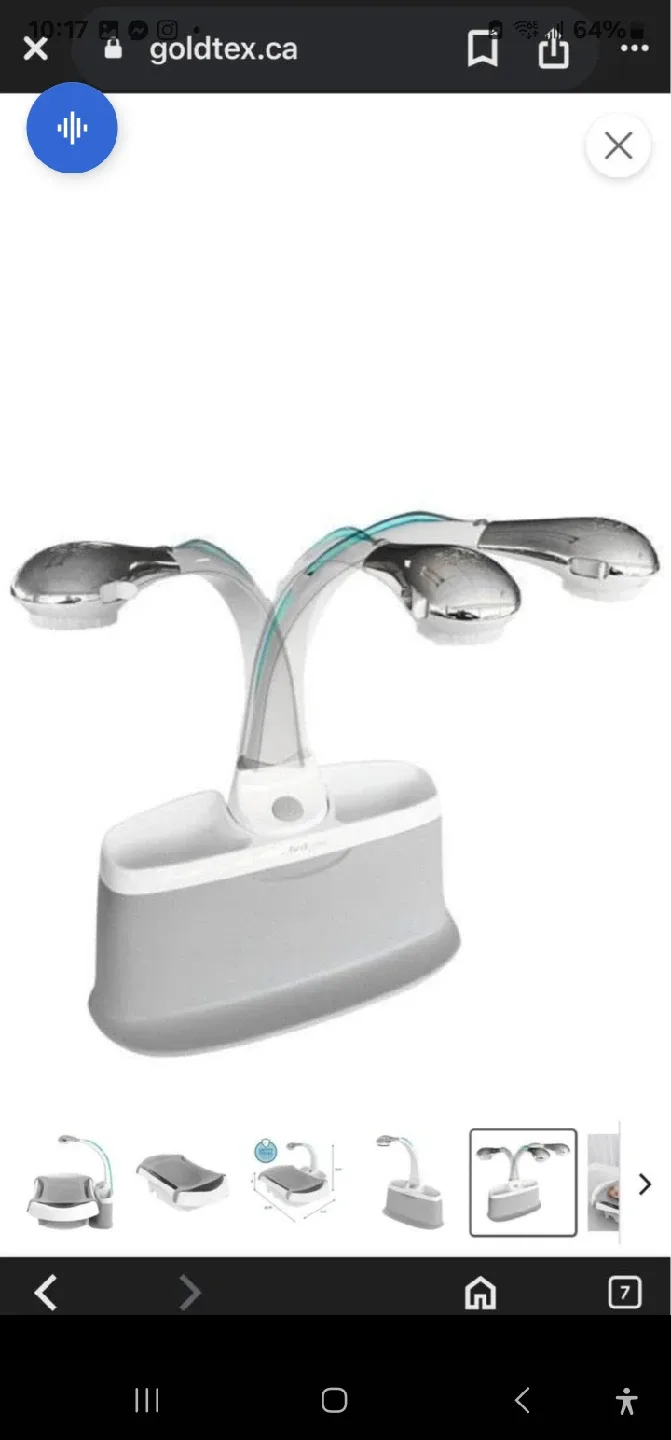 First Years Newborn to Toddler Tub with Soothing Waterfall image indicator(6)