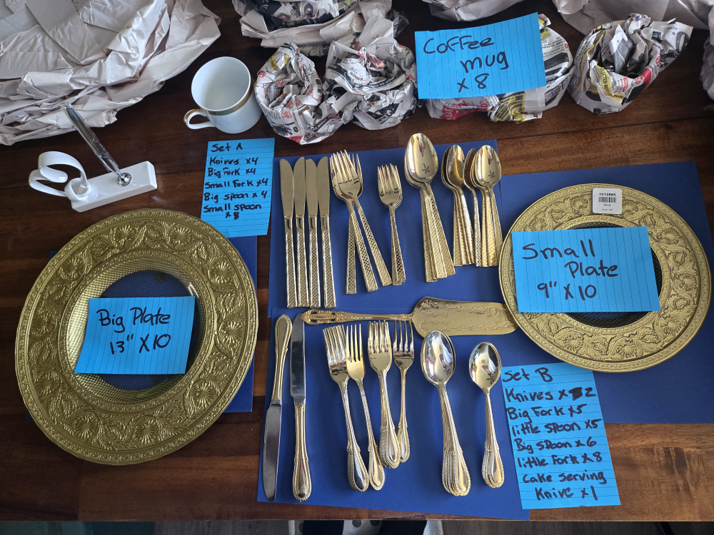 Classique Porcelaine Florence Gold Dinnerware Set - photo 3
