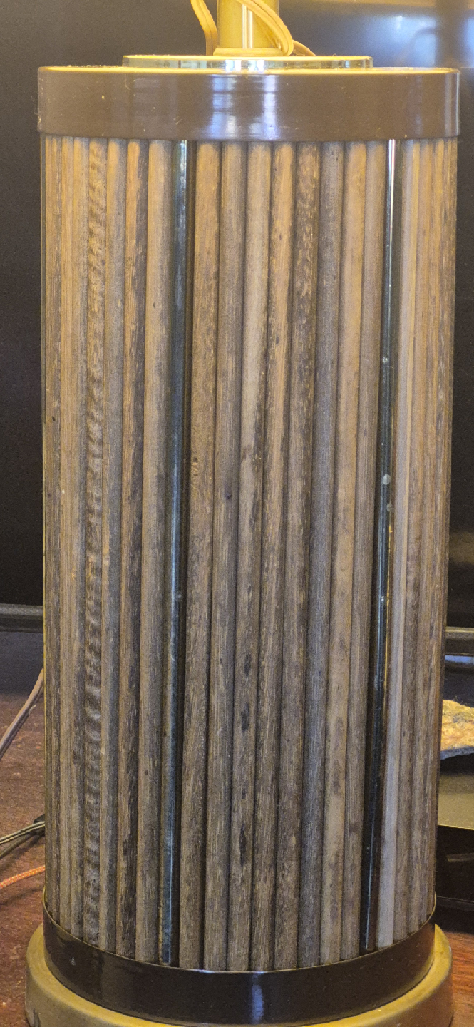 Vintage Style Wooden Table Lamp - photo 5