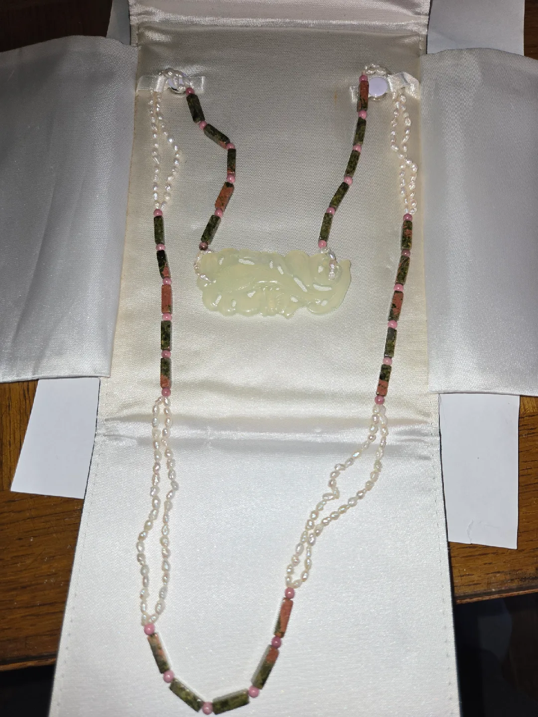 34" Fresh Water Pearl Necklace image indicator(4)