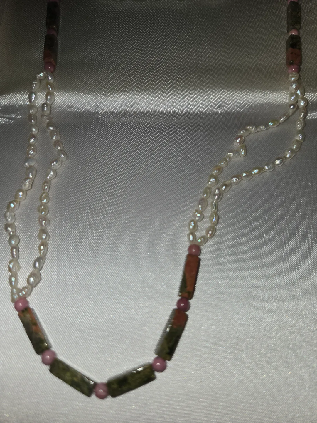 34" Fresh Water Pearl Necklace image indicator(7)