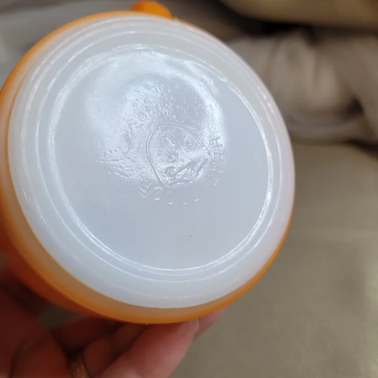 2 Vintage Glass Mugs Anchor Hocking FireKing & Federal Glass image indicator(10)