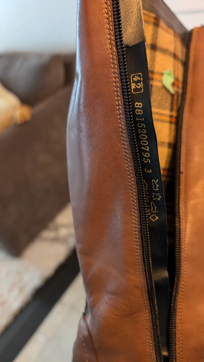 Brown Remonte Leather Boots - Size 10 image indicator(5)