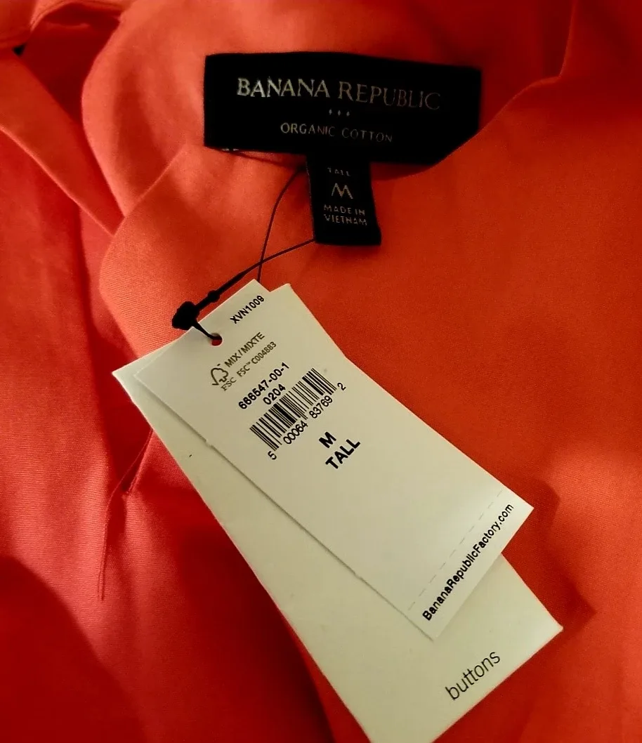 NWT Banana Republic Organic Cotton Tiered Midi Dress image indicator(5)