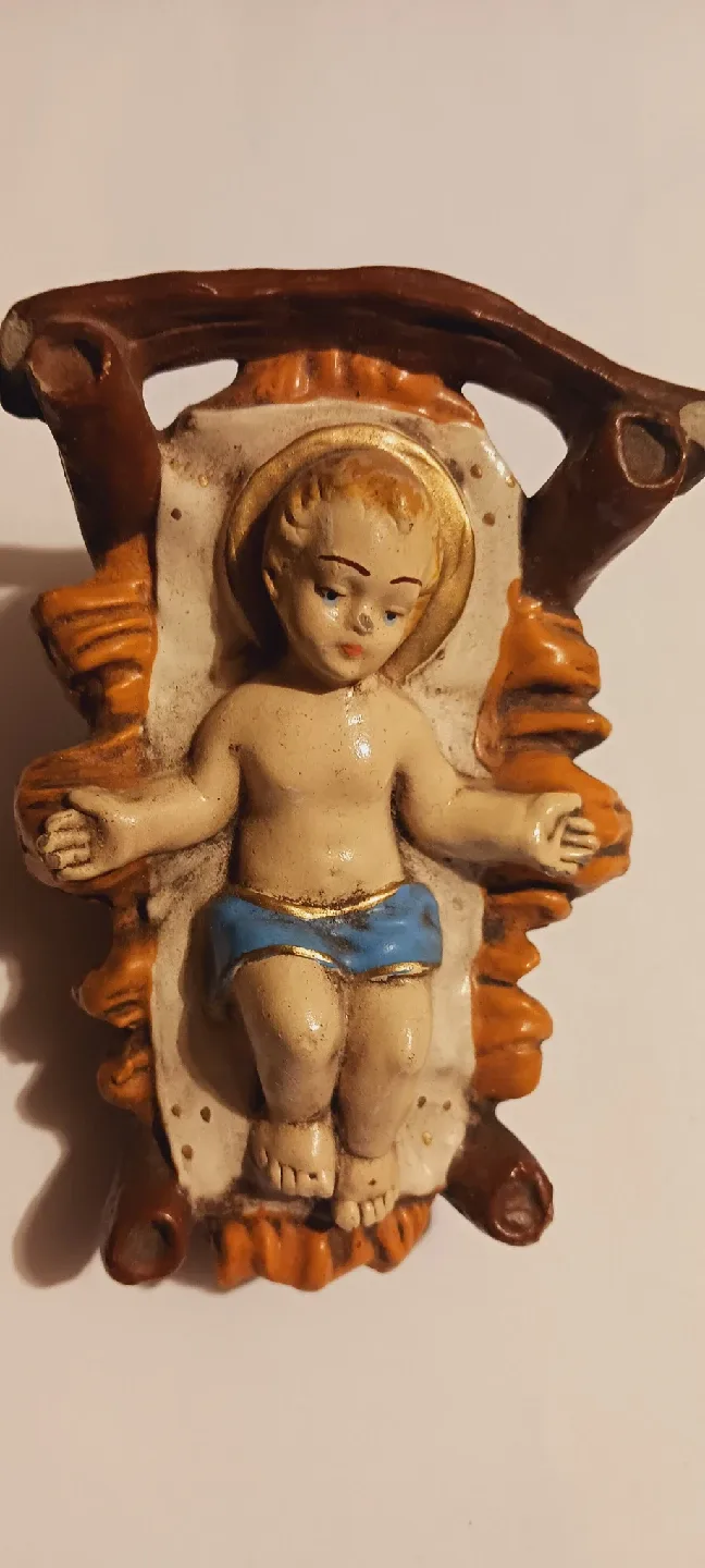 Nativity Scene Old Vintage Figurine thumbnail