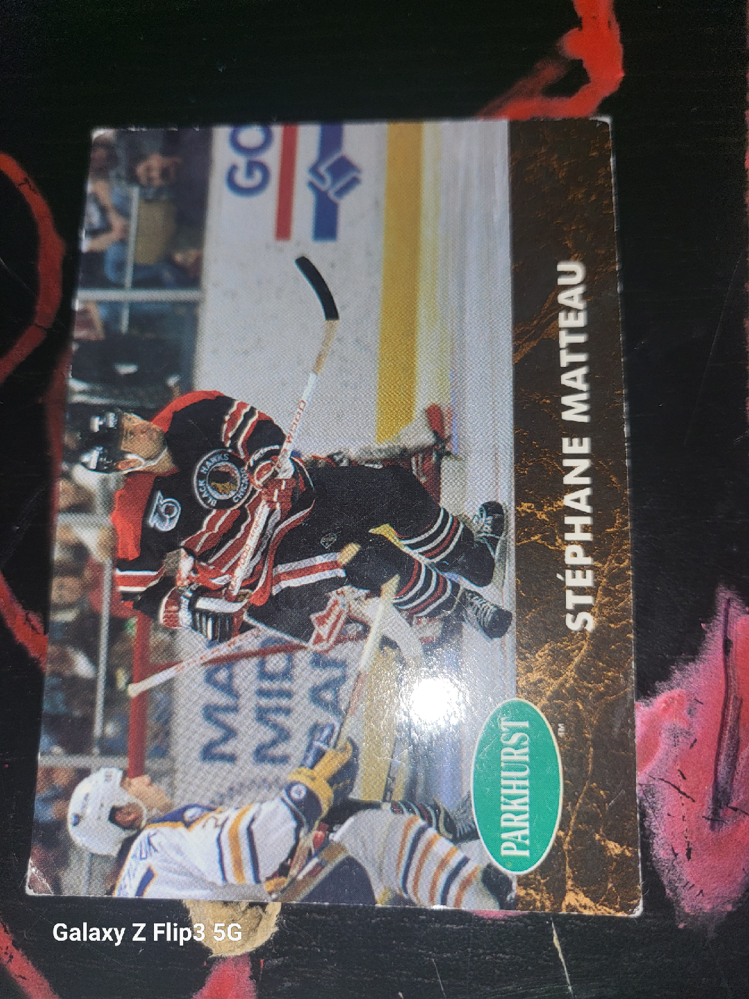 Stephane Matteau Parkhurst Hockey Card