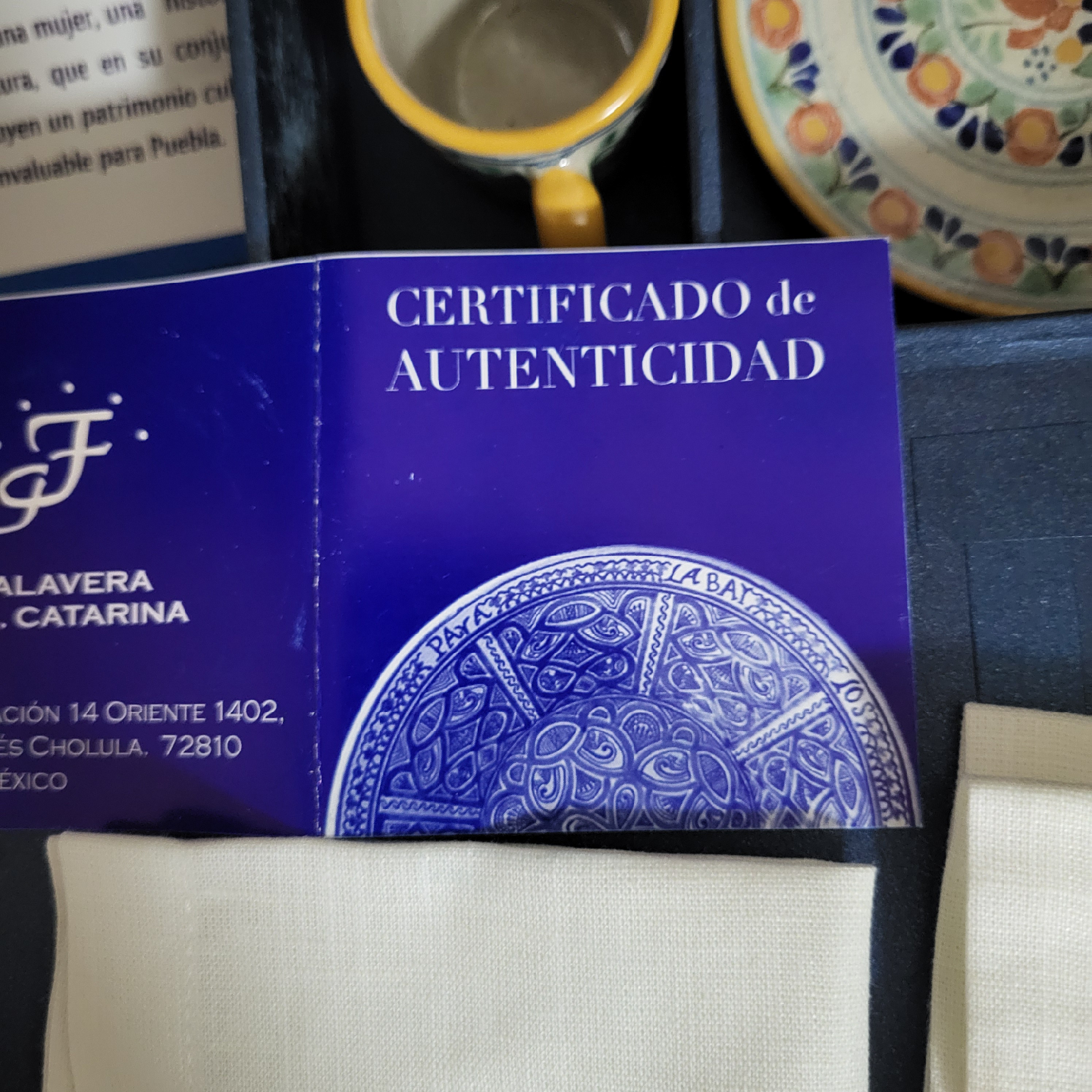 Talavera Santa Catarina Pottery Set - photo 2