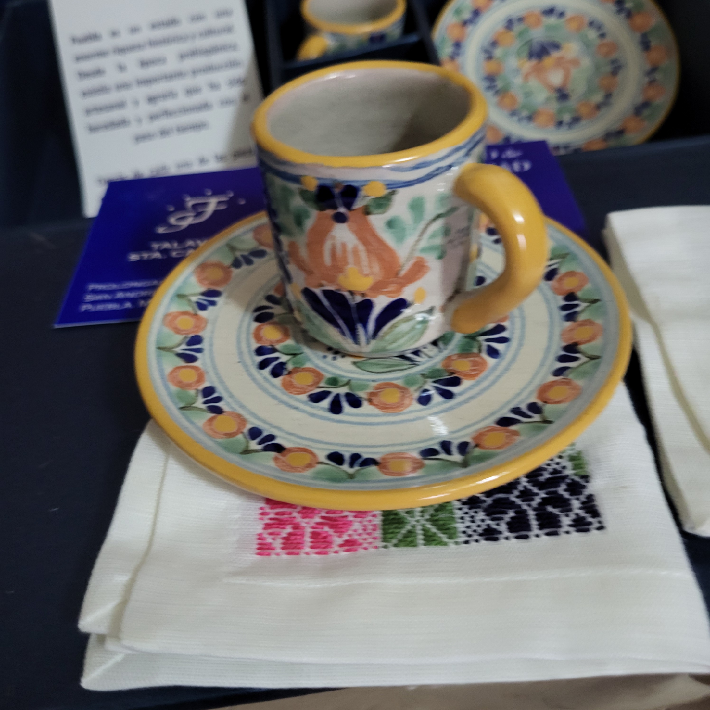Talavera Santa Catarina Pottery Set - photo 3