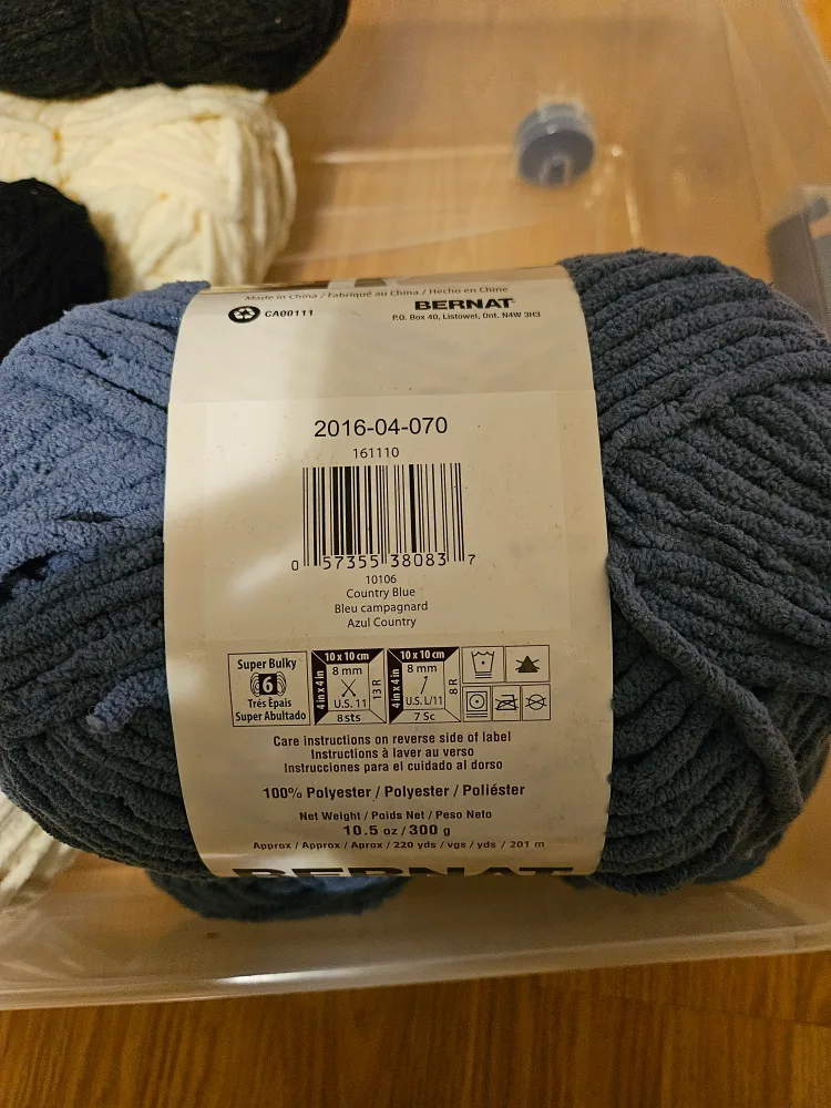 Bernat Blanket Yarn - Country Blue image indicator(2)