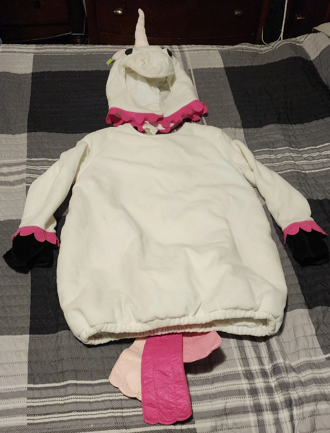 POTTERY BARN KIDS UNICORN COSTUME 7-8 thumbnail