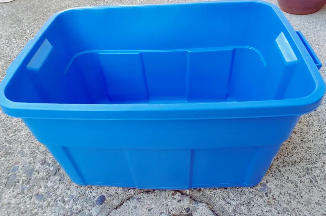 Large Storage Container Bin  - Blue image indicator(3)
