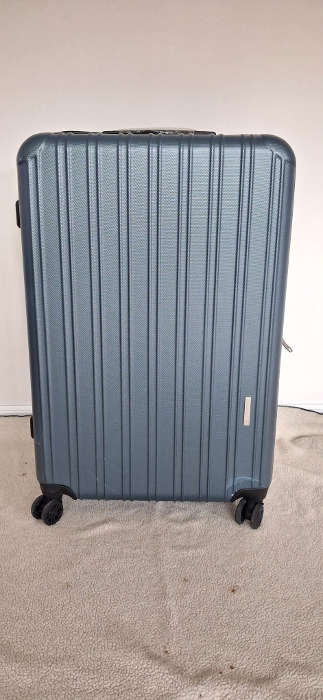 Hard Shell Carry-On Luggage - Blue