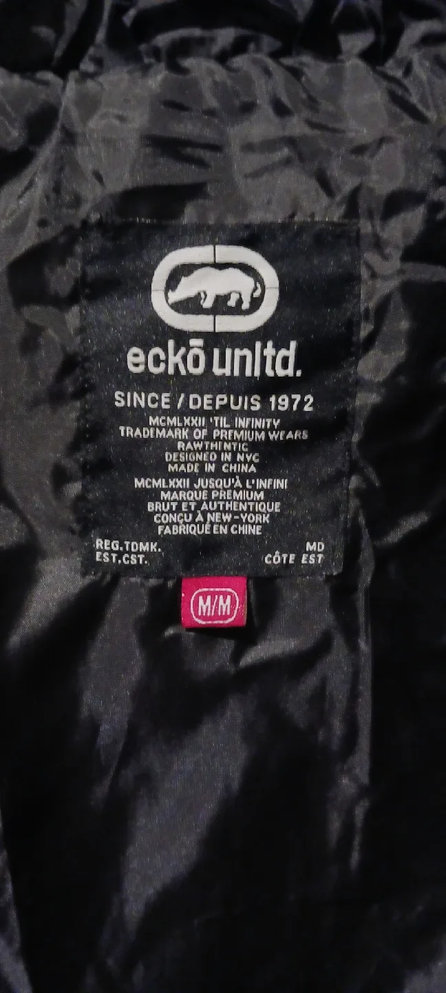 Ecko Unltd. Camo Puffer Jacket - Size M image indicator(4)