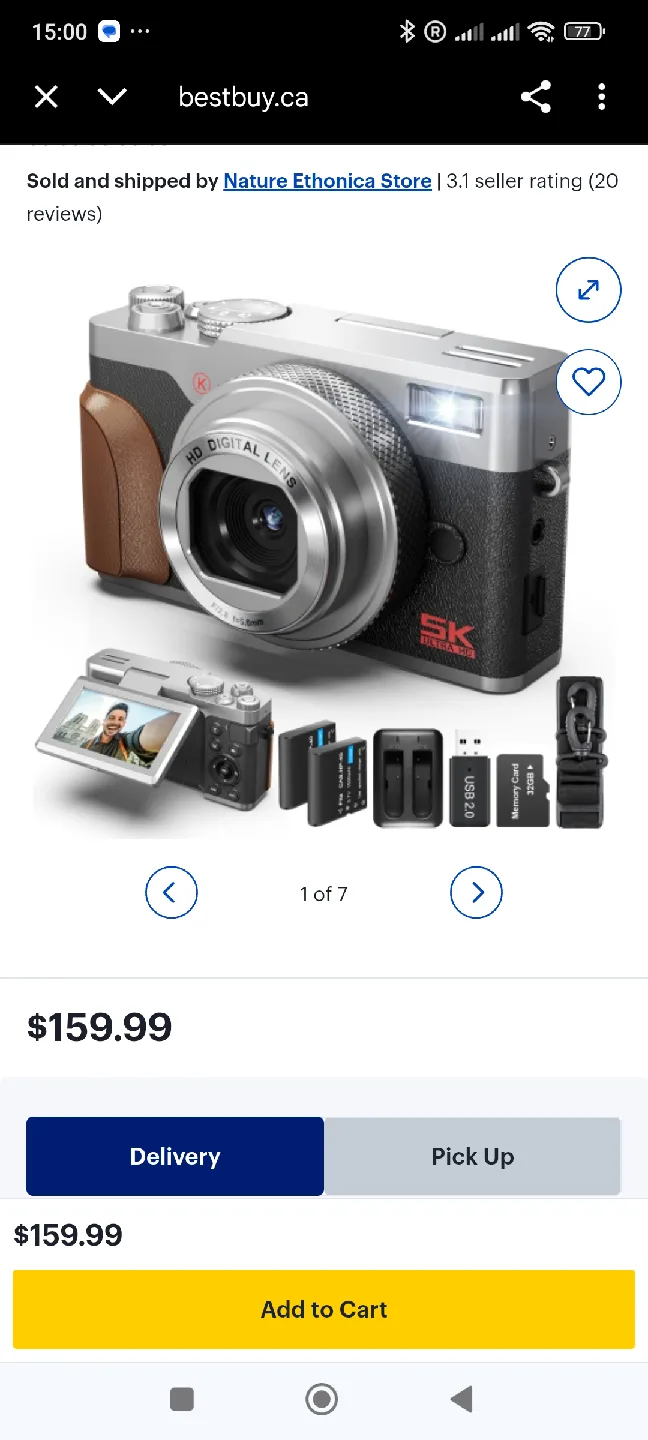 Digital Camera 64MP 18X Zoom image indicator(6)