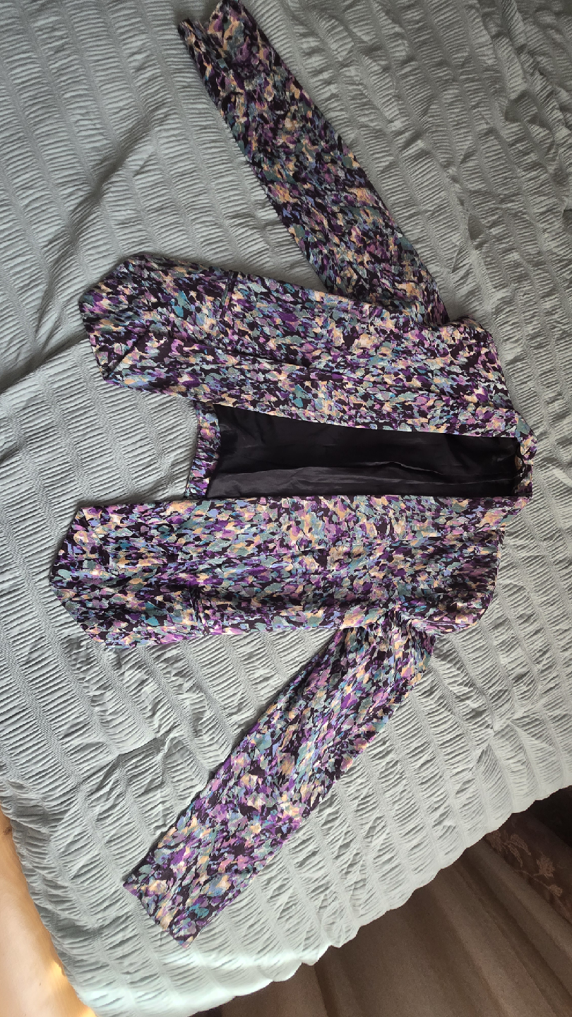 Mossino Floral Blazer - Size S - photo 3