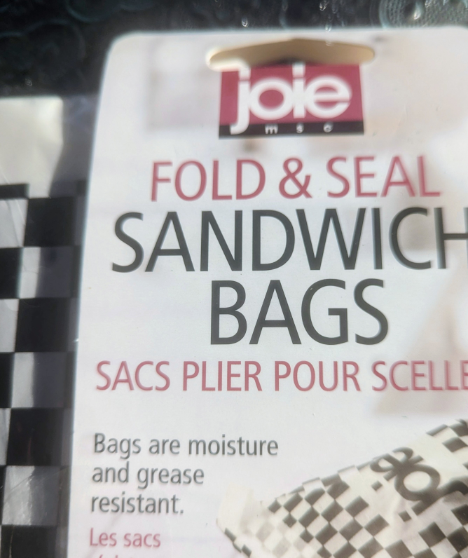 Joie Fold & Seal Sandwich Bags (25 count) - photo 2