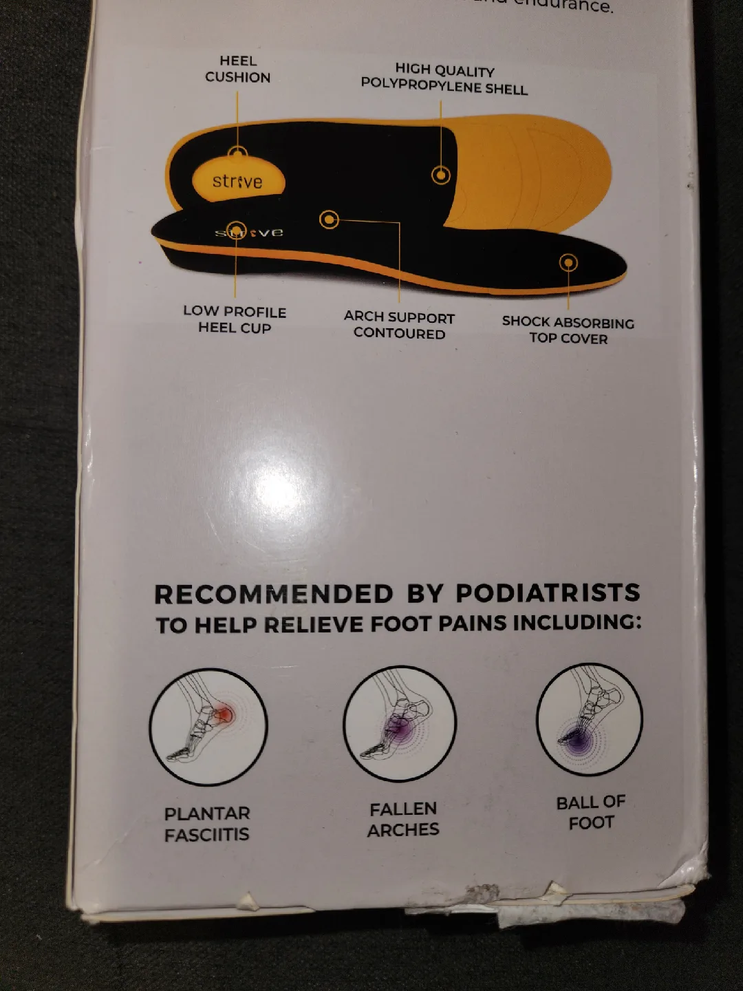 Women's Orthotic Shoe Insoles image indicator(5)