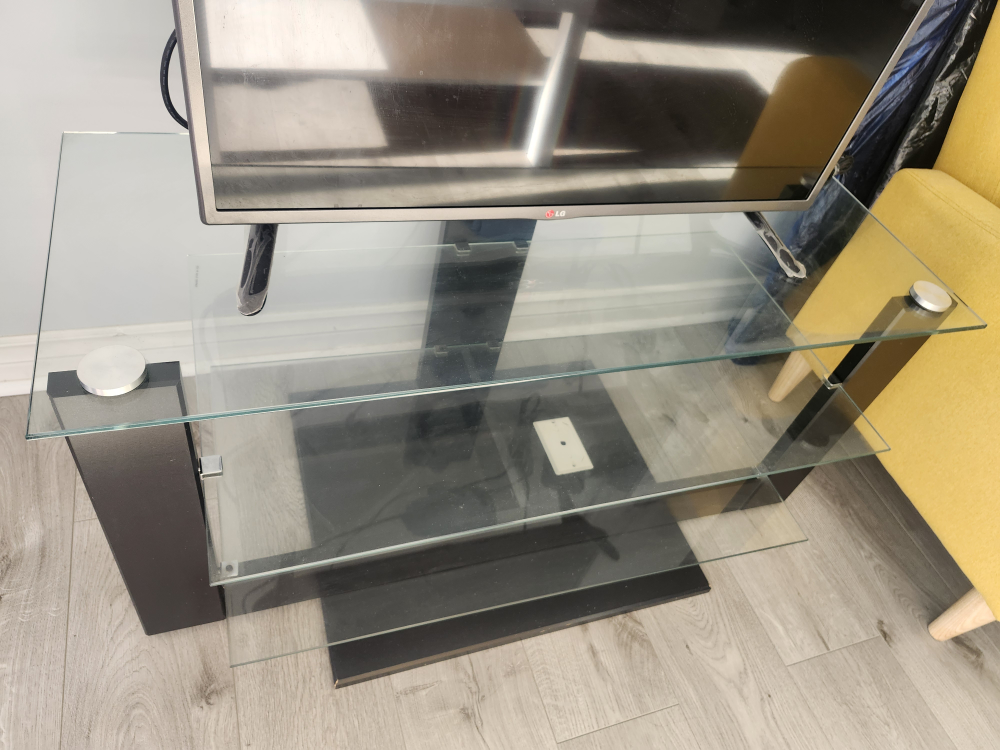 Glass TV Stand - photo 3