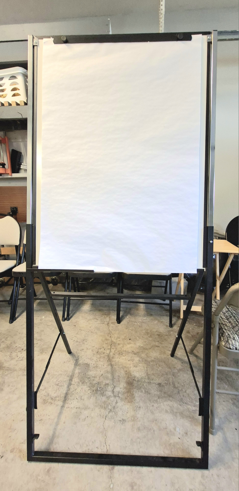 Flip Chart Easel with Paper Roll