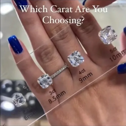 Lab Grown Emerald Cut Diamond 1.37 Carat image indicator(5)