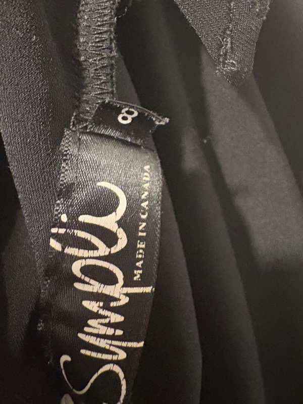 Simpli Black Dress - Size 8 - photo 2