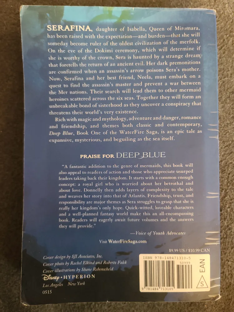 Deep Blue by Jennifer Donnelly (Waterfire Saga) image indicator(2)