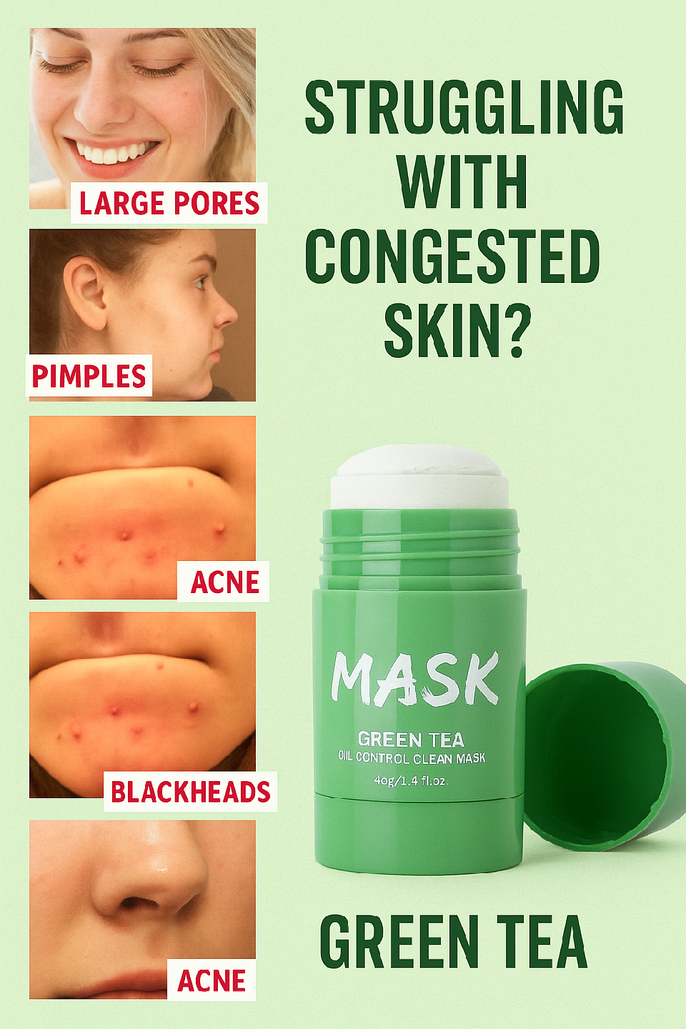 MEIDIAN Green Mask Stick - New - photo 3