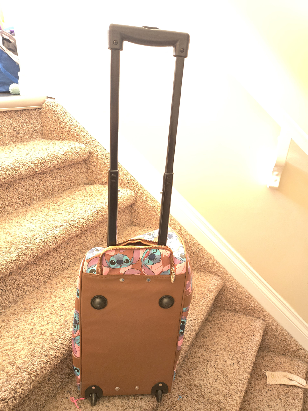 Disney Stitch Rolling Luggage Bag - photo 3