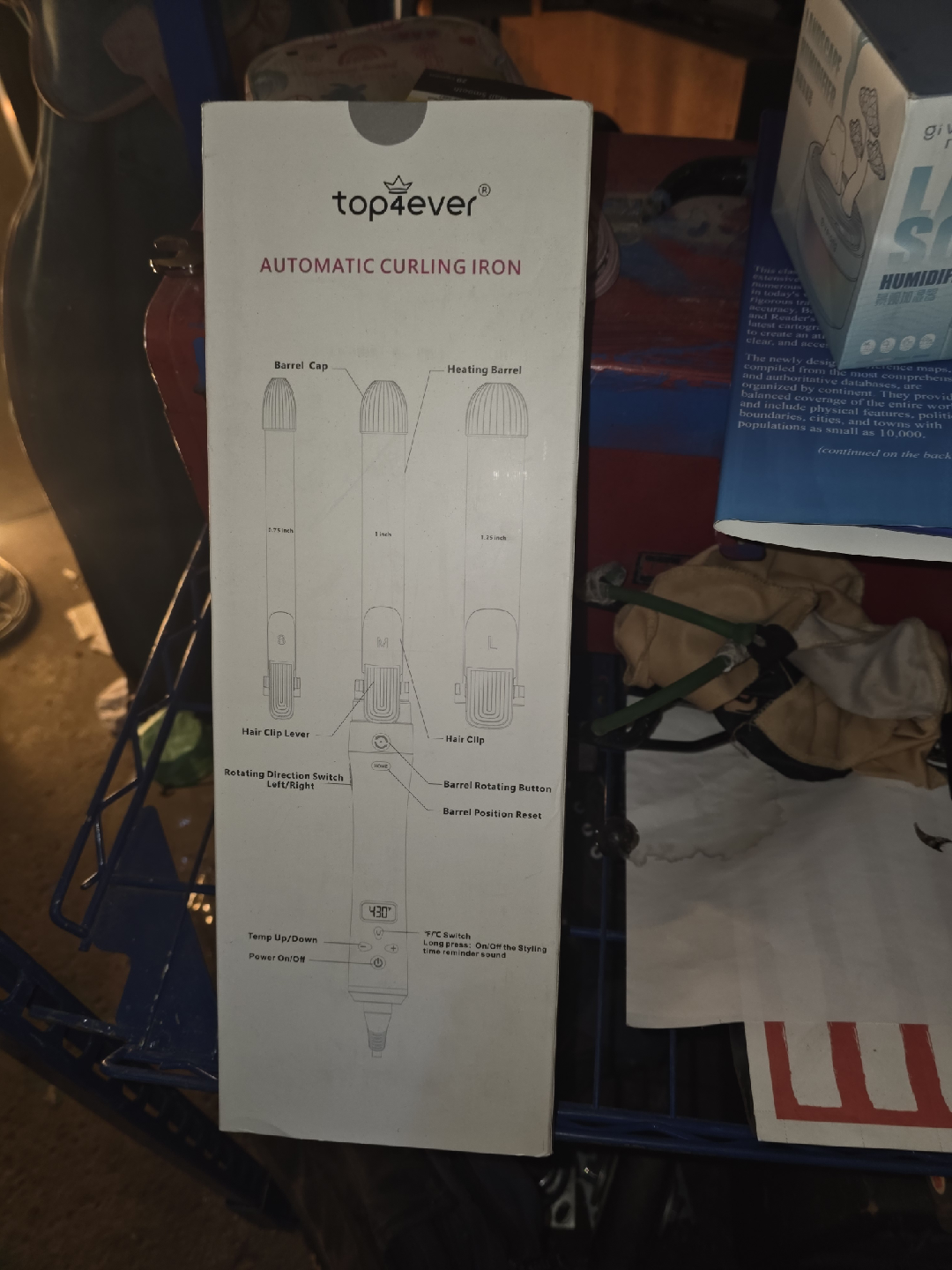 Top4ever Automatic Curling Iron - New in Box - photo 3