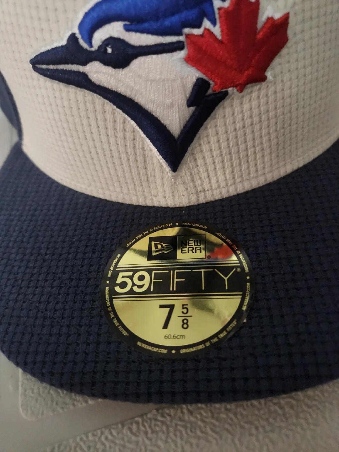 New Era Toronto Blue Jays 59FIFTY Hat - Size 7 5/8 image indicator(2)