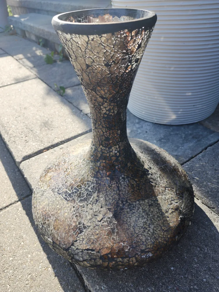 Mosaic Glass Vase - Decorative image indicator(2)