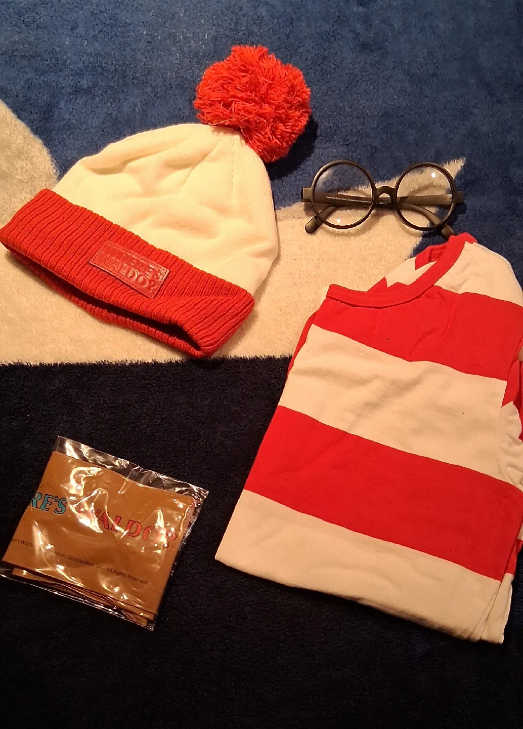 Where's Waldo Adult Costume Kit - Medium (8-10) image indicator(2)