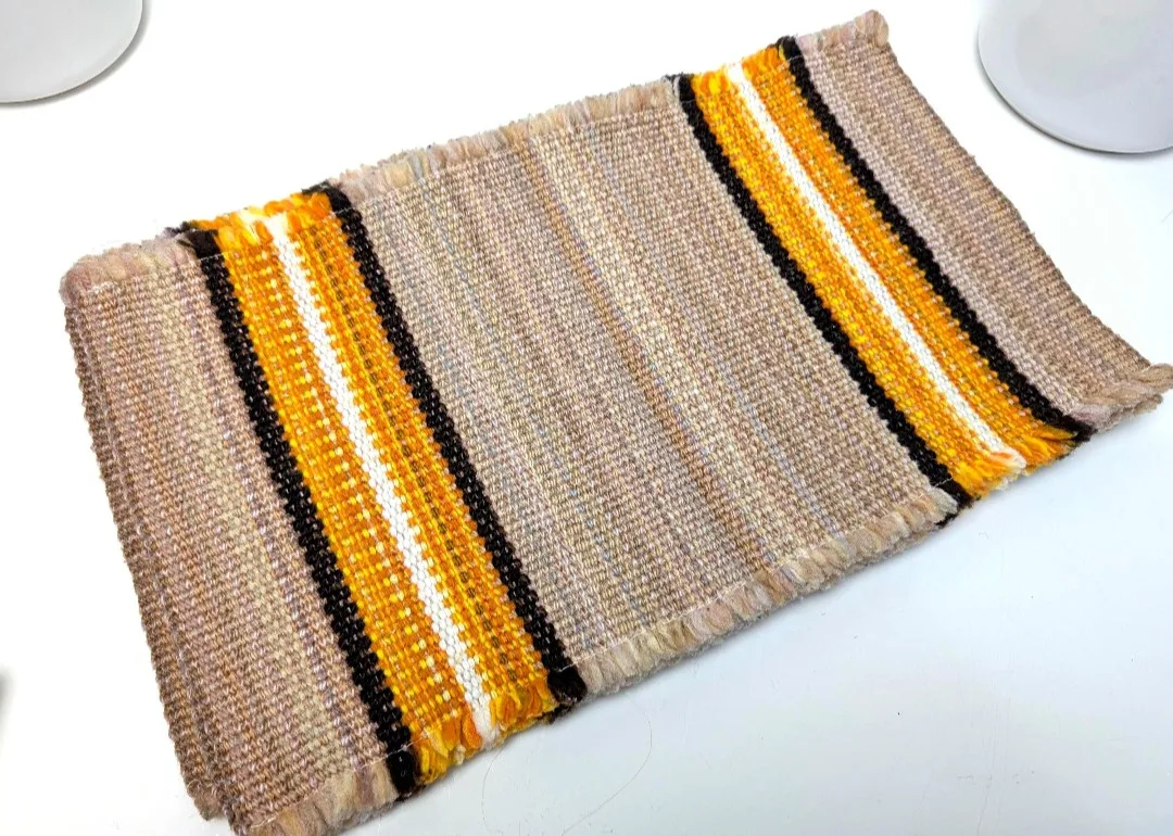 Woven Cloth Placemats ~ Retro Kitchenware image indicator(3)