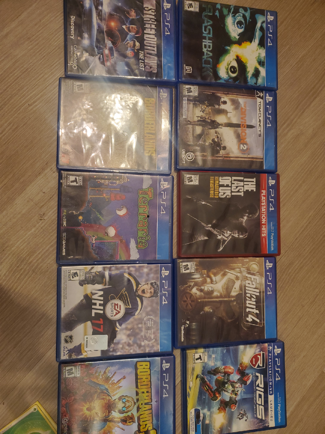 PS4 Games Bundle: Flashback, Fallout 4, NHL 17 & More!$5 each