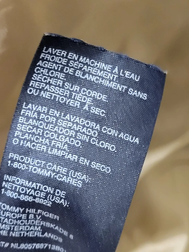 Tommy Hilfiger Size Small Rain Coat image indicator(8)