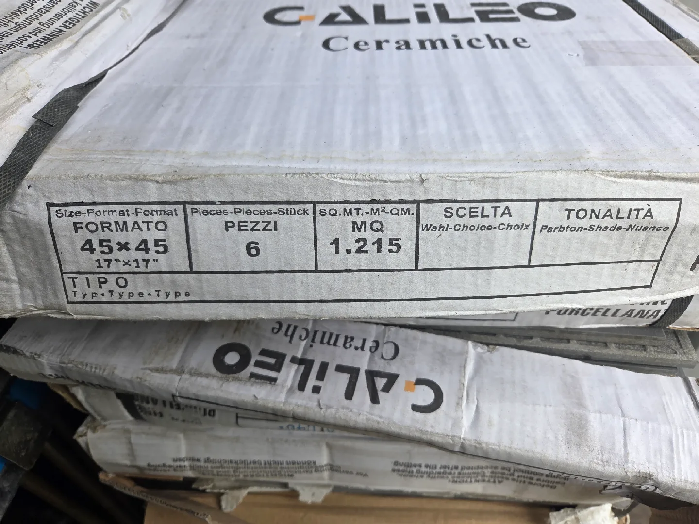 Calilac Ceramiche Gres Fine Porcellanato 45x45 Tiles image indicator(6)