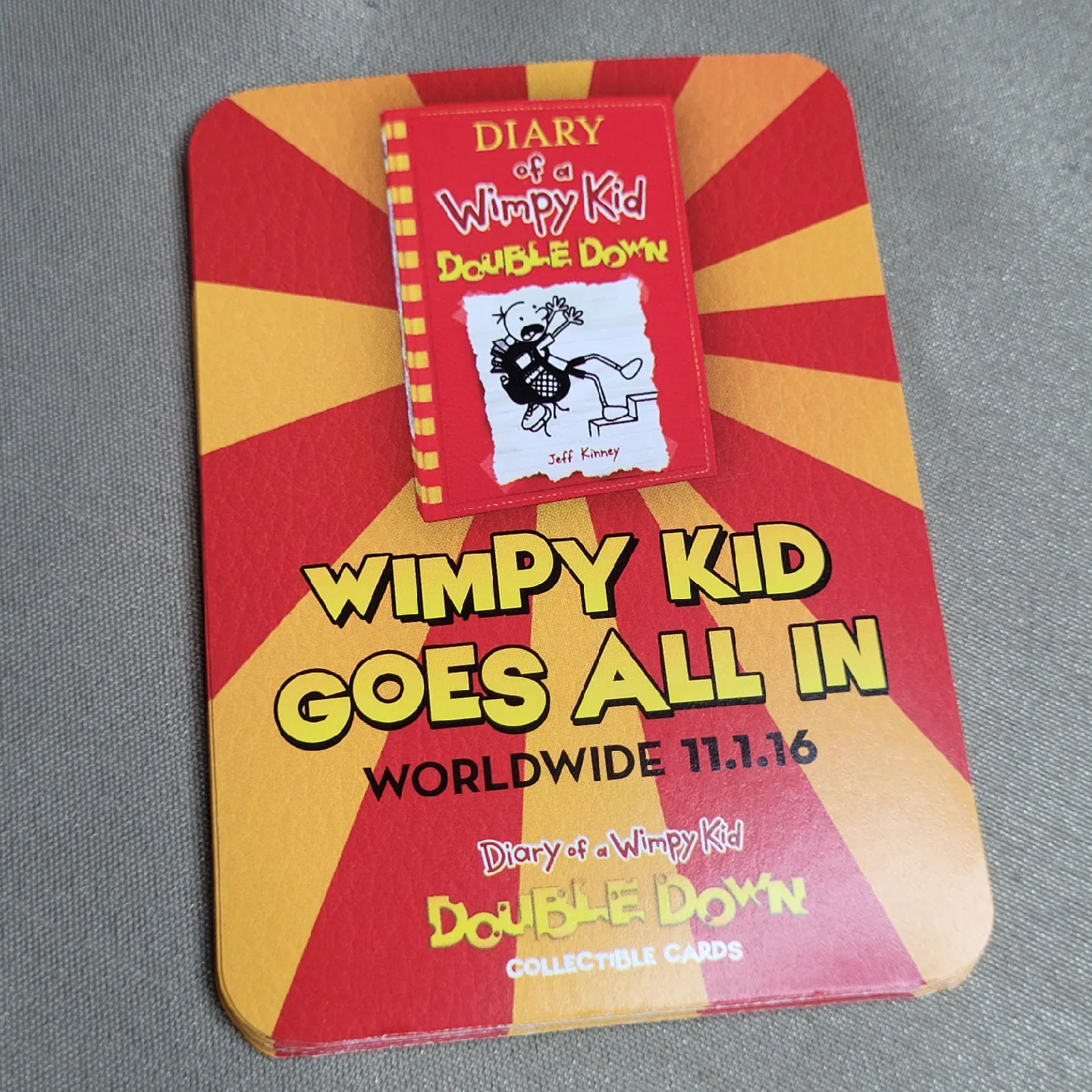 Lot of 12 Diary of Wimpy Kid Collector Cards image indicator(5)