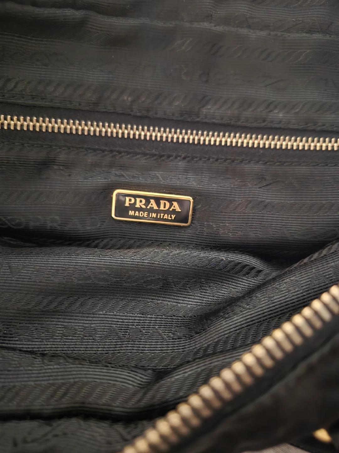 Authentic Prada Black Nylon Handbag - photo 3