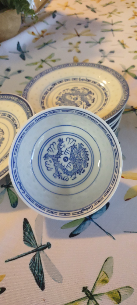 Rice Eye Bowls and Plates Set - photo 3