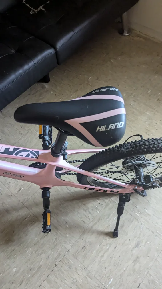 Hiland Pink 20" Kids Mountain Bike image indicator(3)