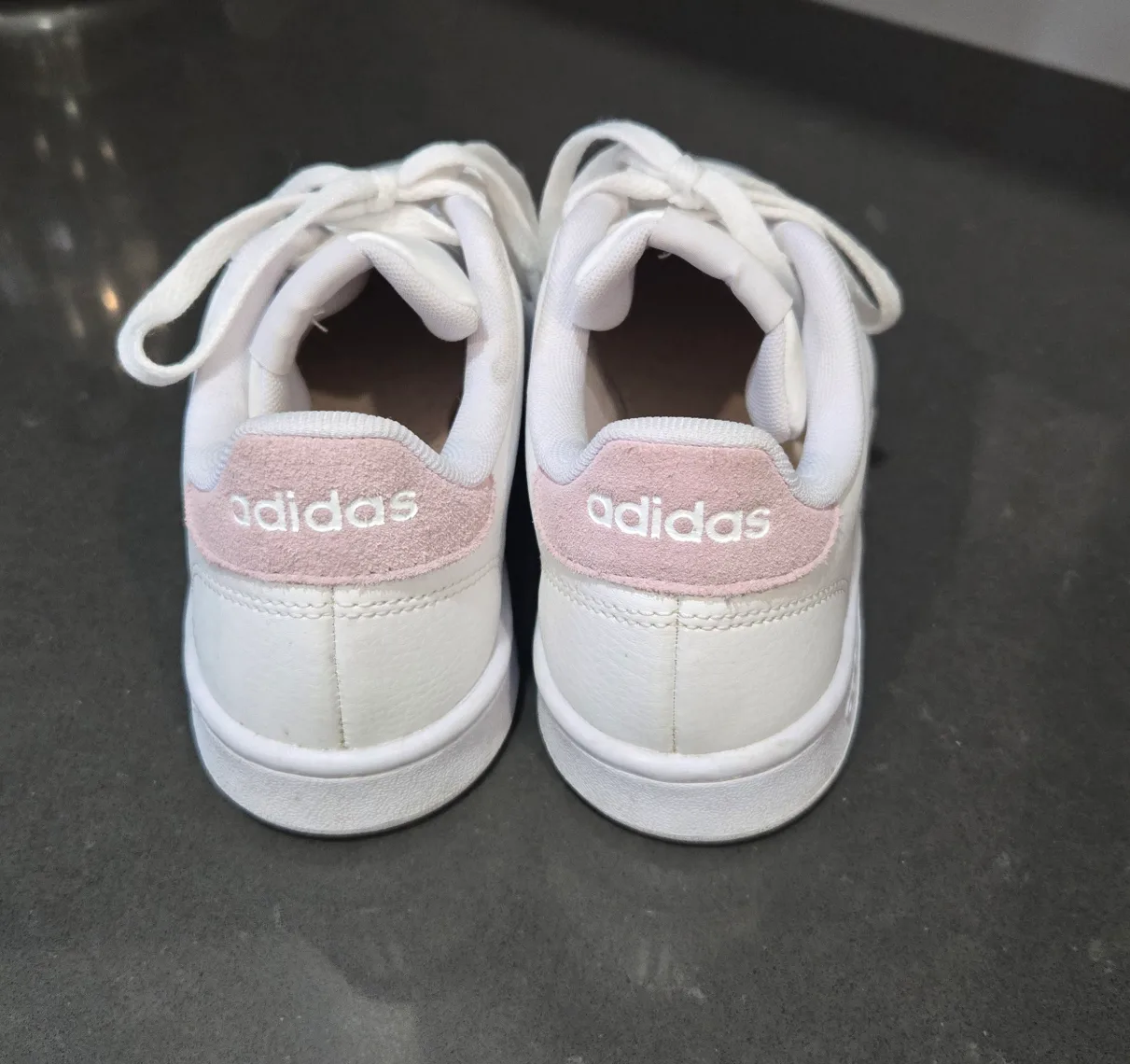 Adidas Advantage White/Pink Women's Sneakers image indicator(4)