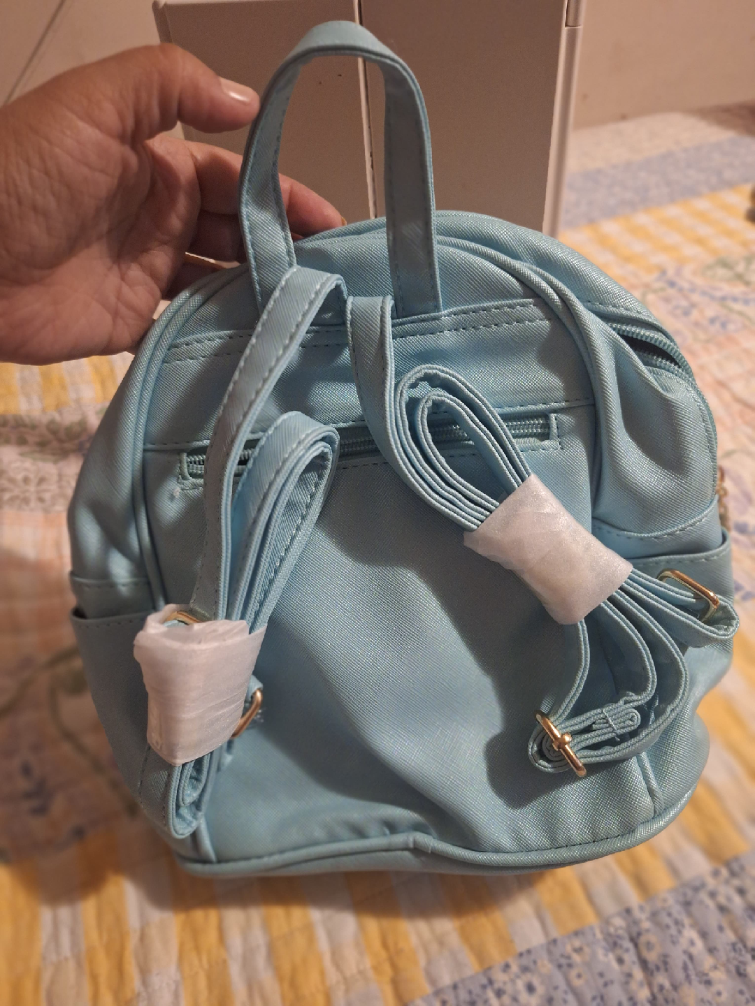 Sky Blue Mini Backpack - photo 3
