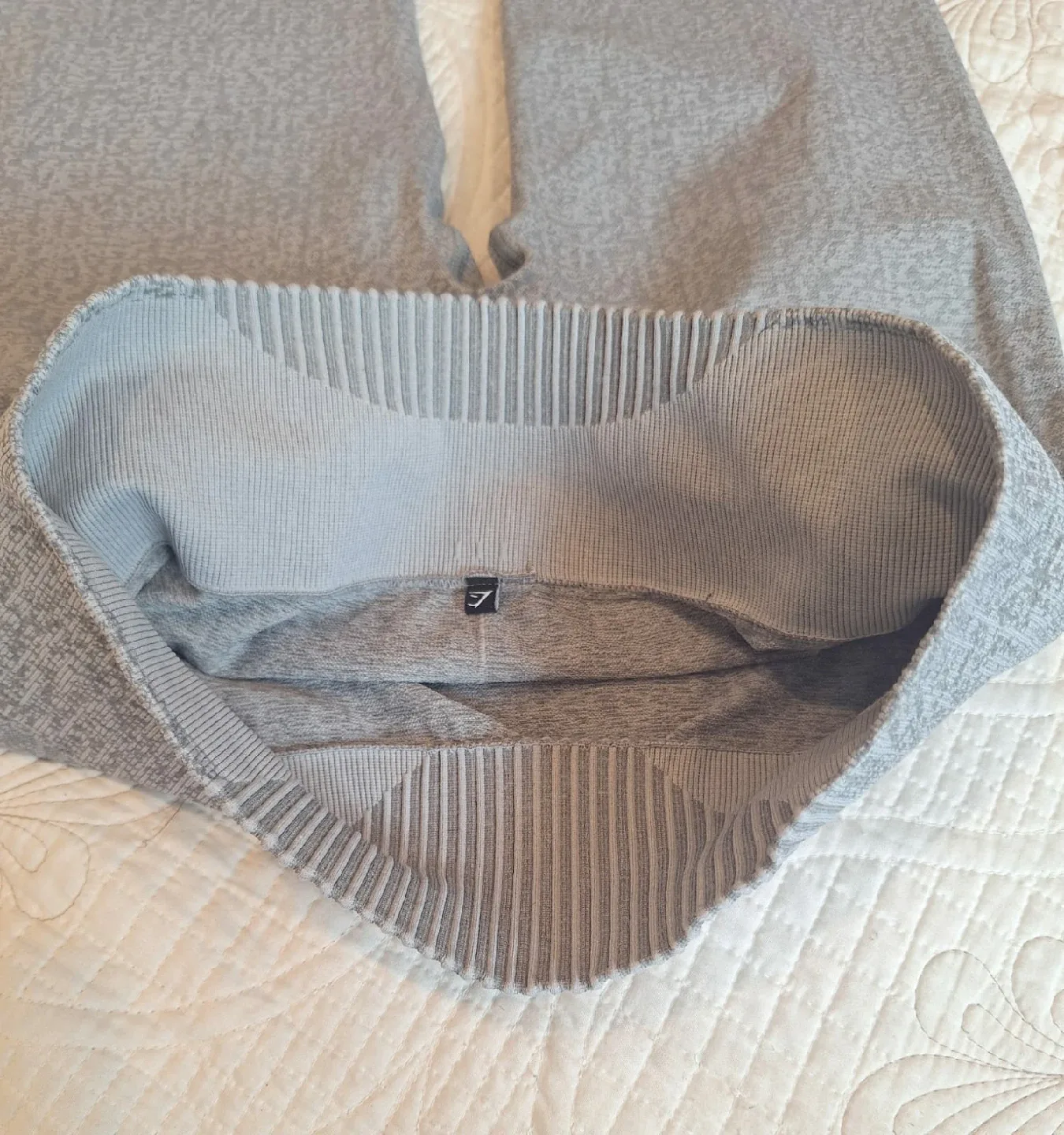 AS NEW - Gymshark Marl Seamless Leggings image indicator(3)